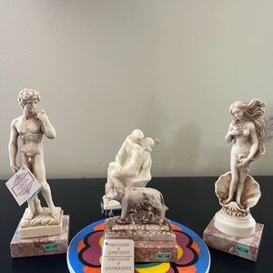 Marble figurine from Italy